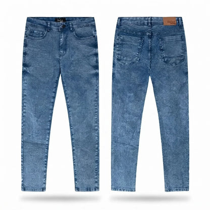XYNVORA Premium Men’s Blue Denim Jeans – Stylish Slim Fit Casual Jeans for Men