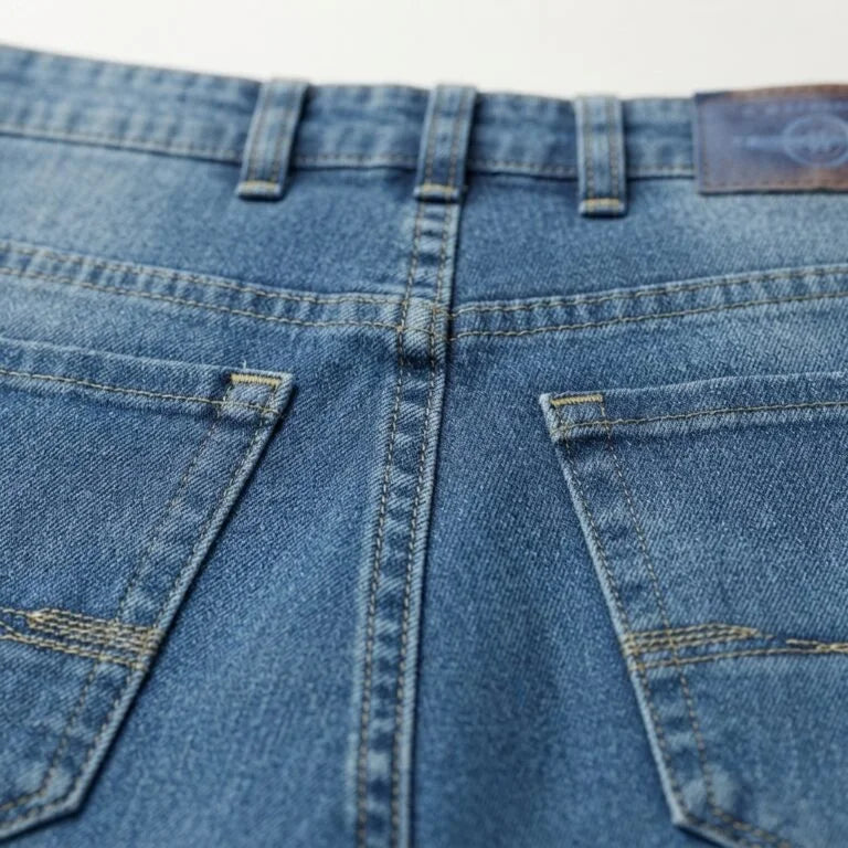 XYNVORA Premium Men’s Classic Blue Denim Jeans – Regular Fit Casual Jeans