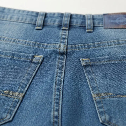 XYNVORA Premium Men’s Classic Blue Denim Jeans – Regular Fit Casual Jeans