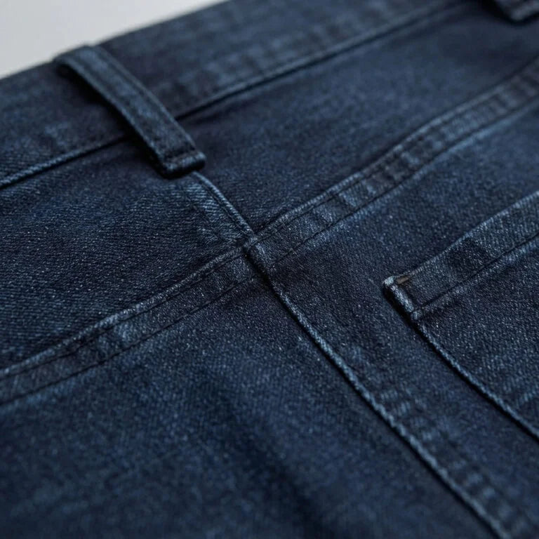 XYNVORA Premium Men’s Dark Blue Slim Fit Denim Jeans