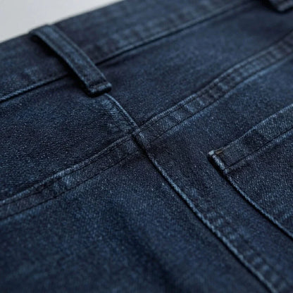 XYNVORA Premium Men’s Dark Blue Slim Fit Denim Jeans
